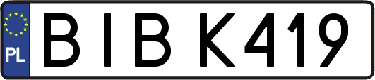BIBK419