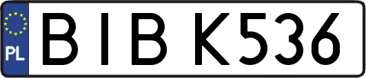 BIBK536