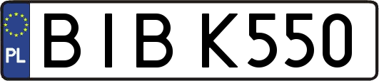 BIBK550