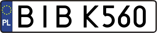 BIBK560