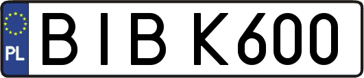 BIBK600