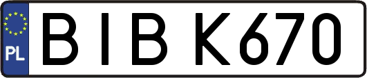 BIBK670