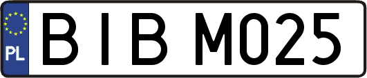 BIBM025