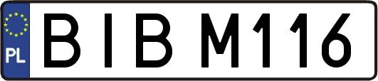 BIBM116