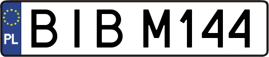 BIBM144