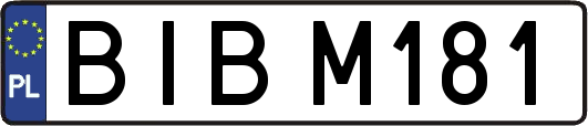 BIBM181
