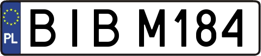 BIBM184