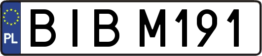 BIBM191
