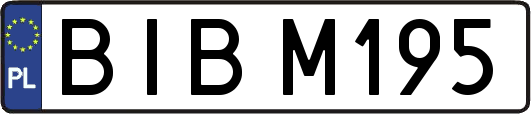 BIBM195