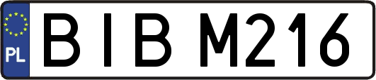 BIBM216