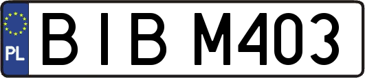 BIBM403
