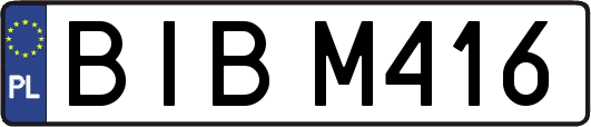 BIBM416