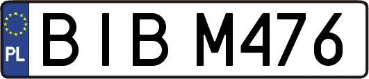 BIBM476