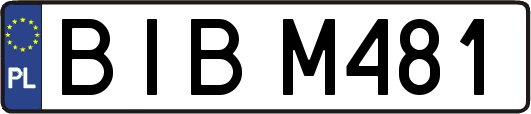 BIBM481