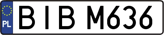 BIBM636