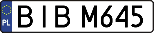BIBM645