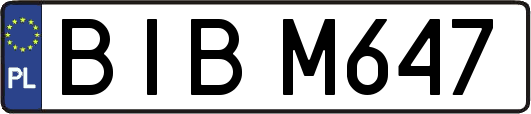 BIBM647