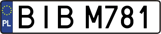 BIBM781