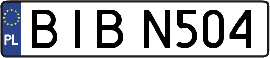 BIBN504