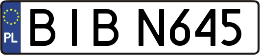 BIBN645