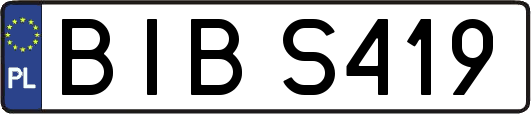 BIBS419