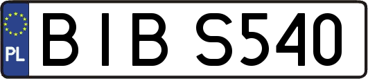 BIBS540