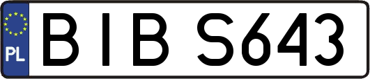 BIBS643