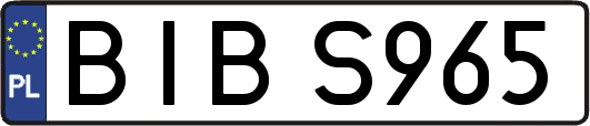 BIBS965