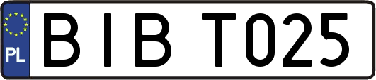 BIBT025