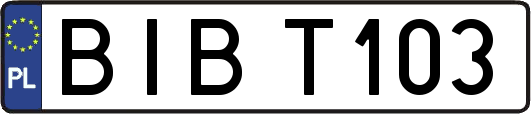 BIBT103