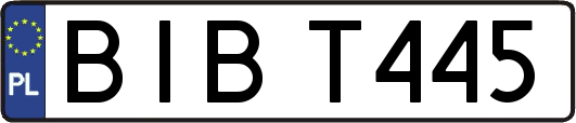 BIBT445