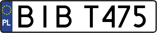BIBT475