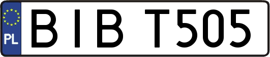 BIBT505