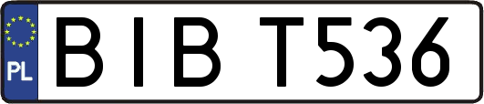 BIBT536