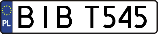 BIBT545