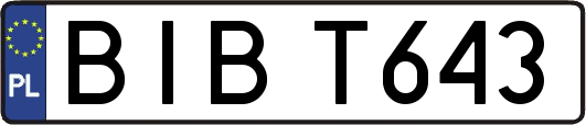 BIBT643