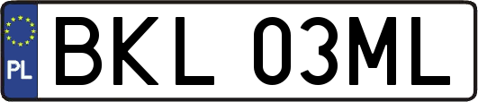 BKL03ML