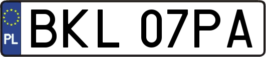 BKL07PA