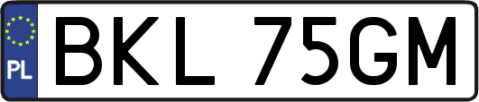 BKL75GM