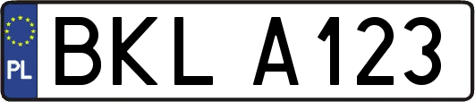 BKLA123