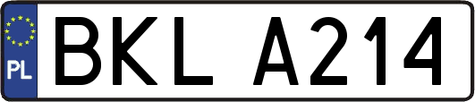 BKLA214