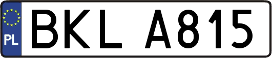 BKLA815