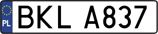 BKLA837