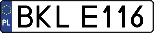 BKLE116