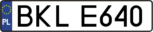 BKLE640