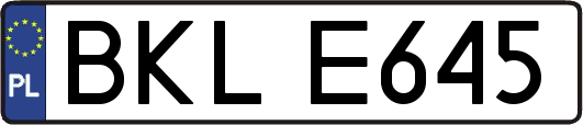 BKLE645