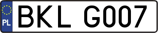 BKLG007