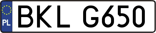 BKLG650