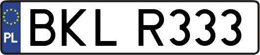 BKLR333