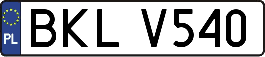 BKLV540